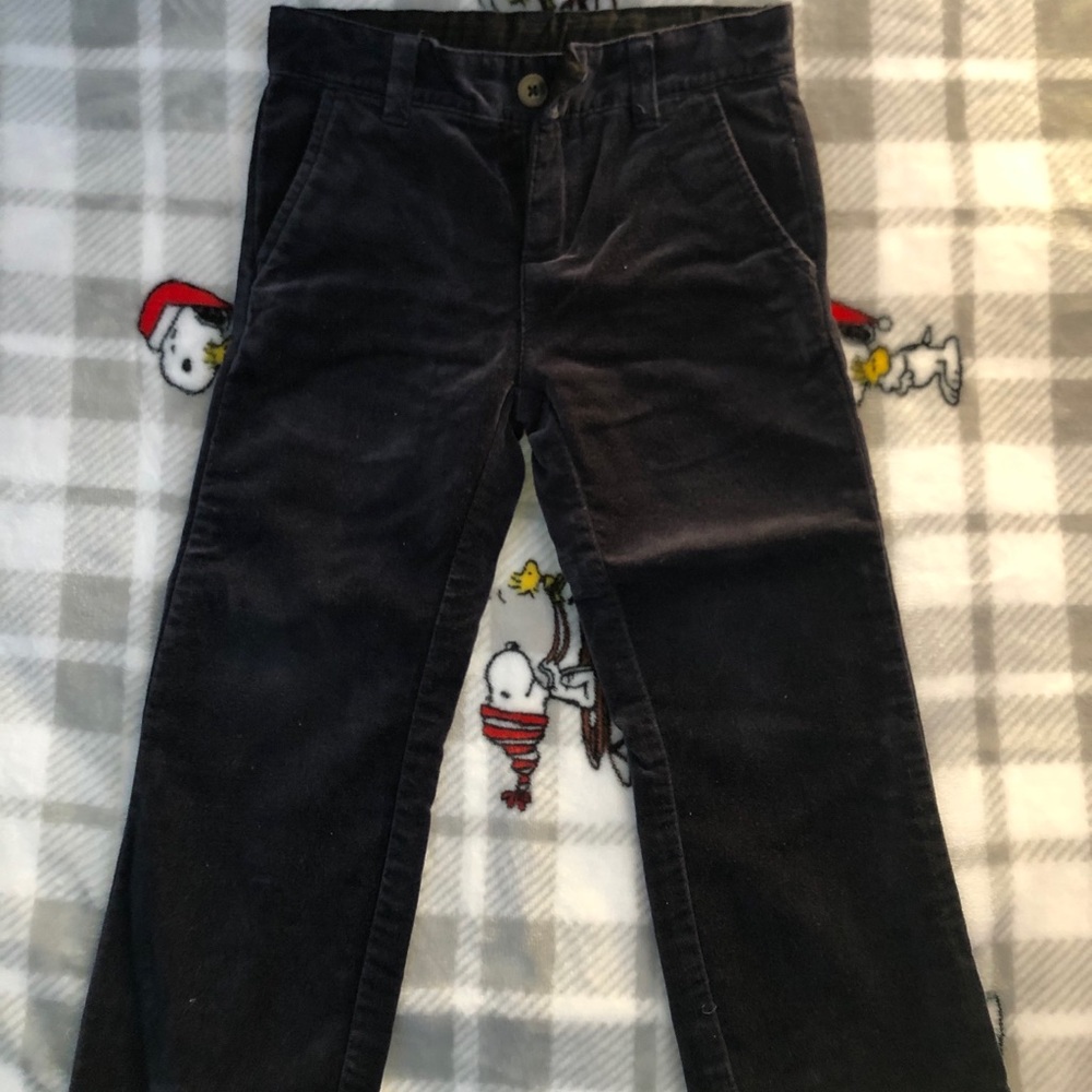 Janie and jack boys velvet dressy pants